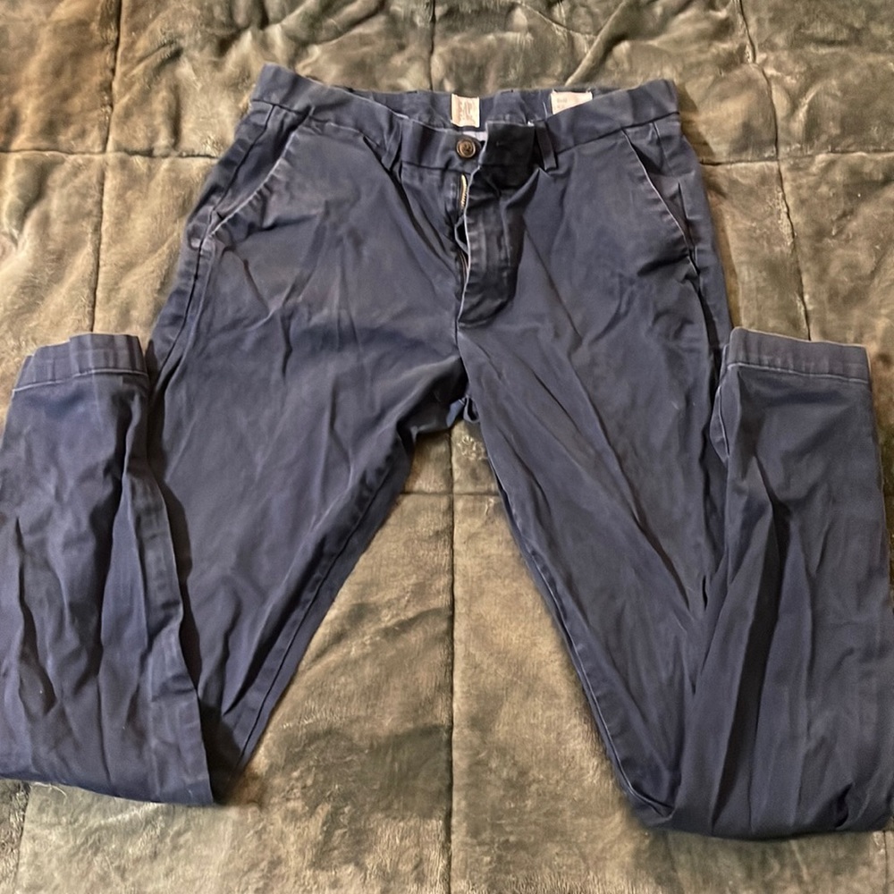 Gap Khaki Navy Blue Size 31x32